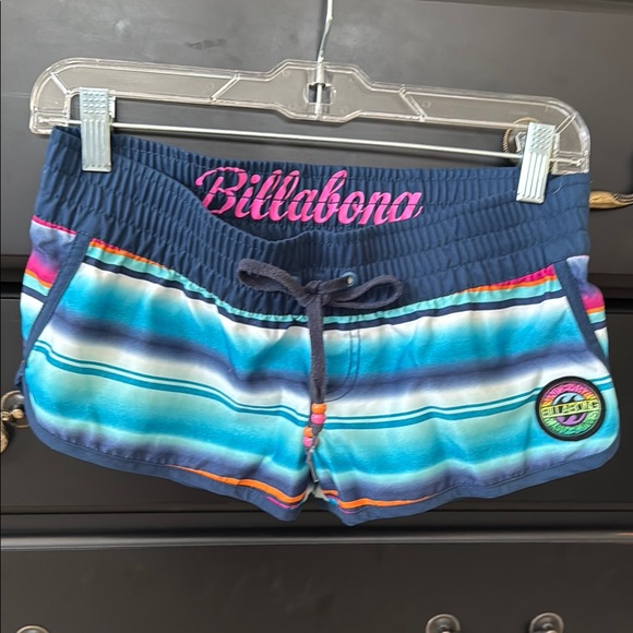 Billabong Multicolor Striped Boardshorts - Picture 1 of 2
